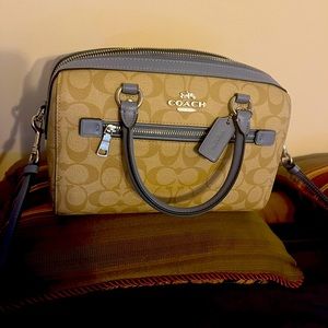 Coach satchel periwinkle